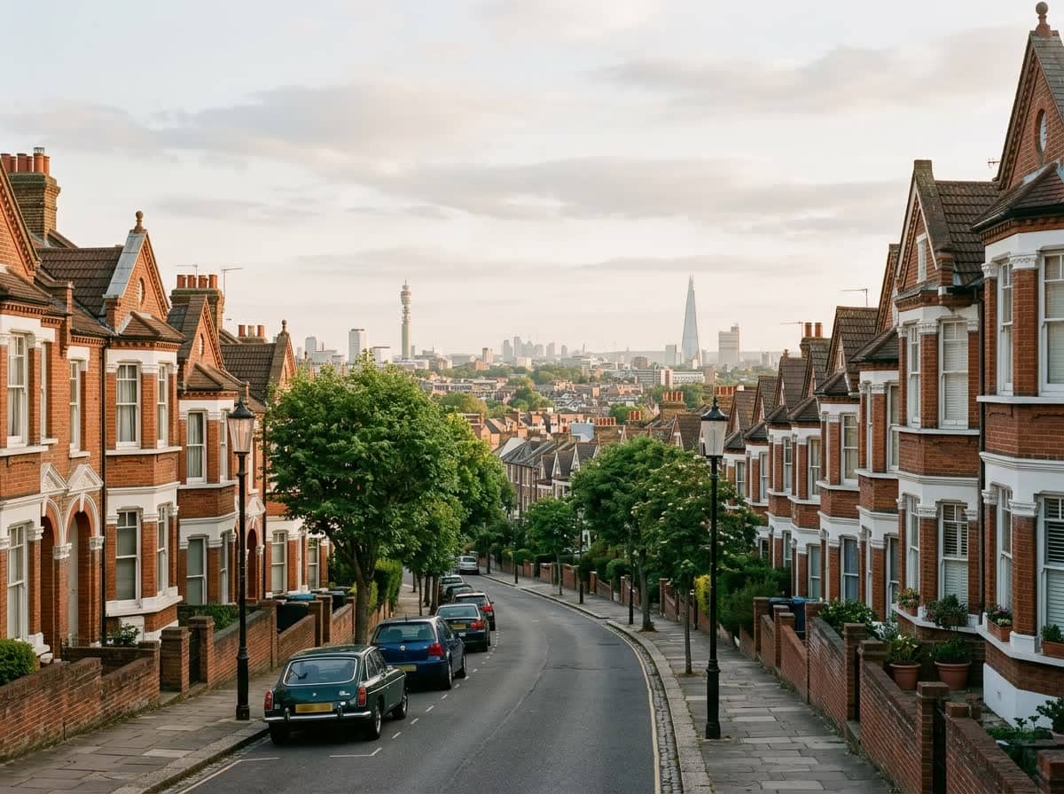 Edwardian terraced houses in Crouch End where loft conversion dormers face conservation scrutiny