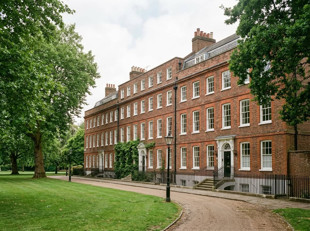 Georgian houses in Richmond where precise drawings support a lawful development certificate