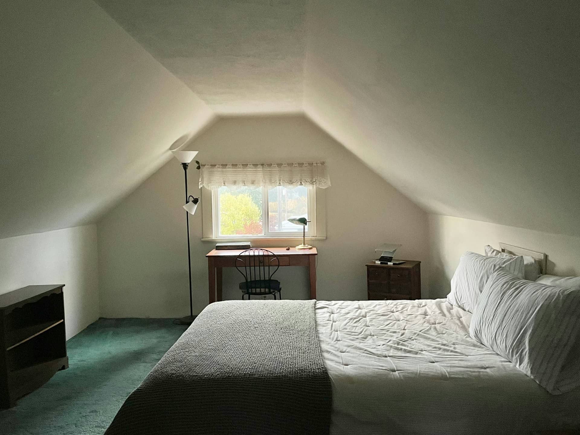 Completed loft conversion bedroom whose lawful development certificate proves it was permitted development